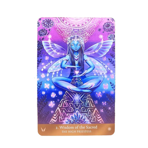 Blue Angel: Unveiling The Golden Age: A Visionary Tarot kortos Blue Angel - HOBI.LT 🇱🇹