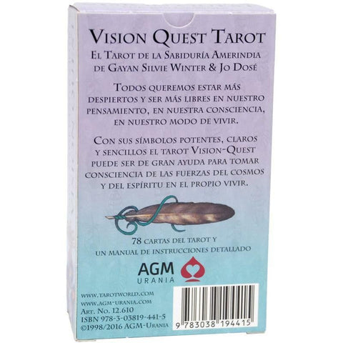 Vision Quest Tarott In Spanish kortos