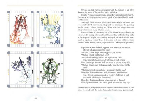 Skaidrios „The Transparent Tarot“ kortos, 2-asis leidimas, Emily Carding