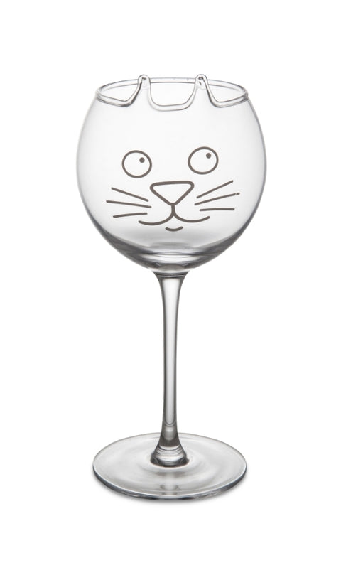 Katinėlio vyno taurė 400 ml – stiklas, BigMouth