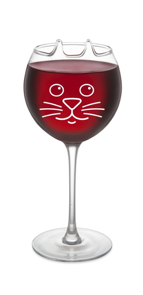 Katinėlio vyno taurė 400 ml – stiklas, BigMouth