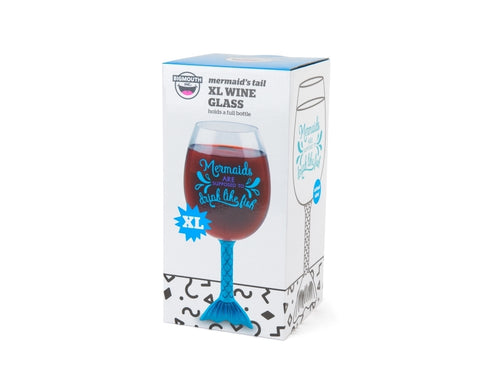 Stiklinė vyno taurė „Undinėlė“ XL 750 ml – BigMouth