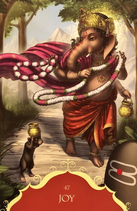 Blue Angel: Whispers of Lord Ganesha Oracle Kortos - HOBI.LT 🇱🇹