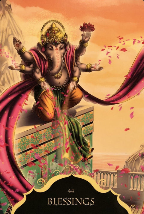 Blue Angel: Whispers of Lord Ganesha Oracle Kortos - HOBI.LT 🇱🇹