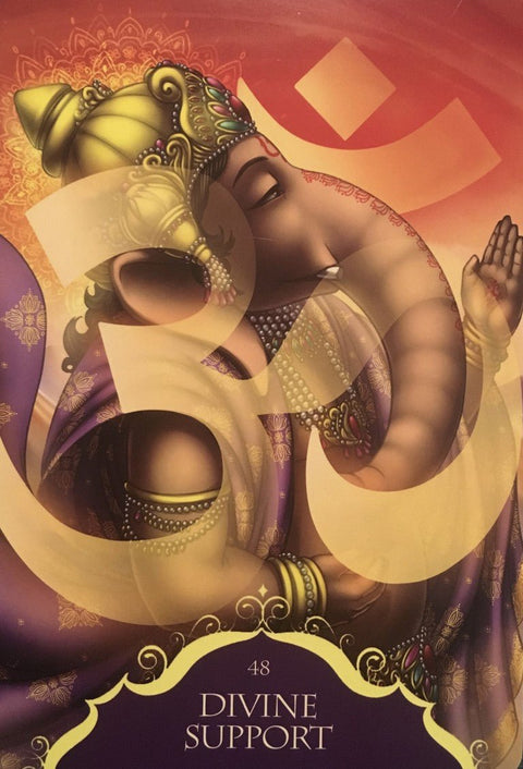 Blue Angel: Whispers of Lord Ganesha Oracle Kortos - HOBI.LT 🇱🇹
