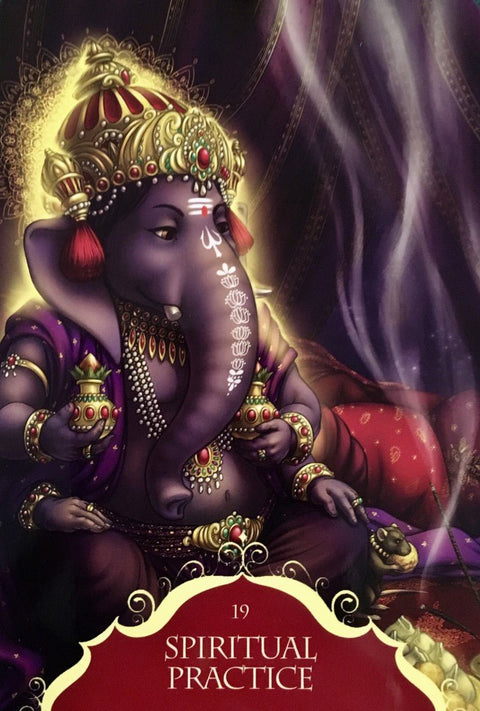 Blue Angel: Whispers of Lord Ganesha Oracle Kortos - HOBI.LT 🇱🇹