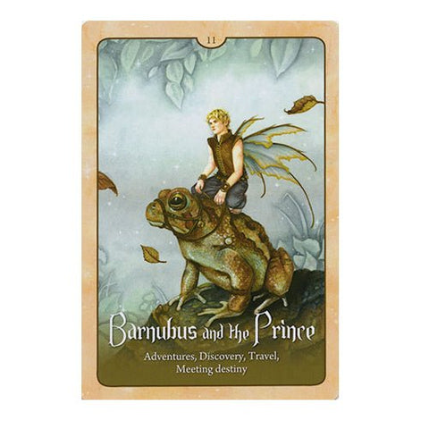 Blue Angel: Wild Wisdom of the Faery Oracle kortos - HOBI.LT 🇱🇹
