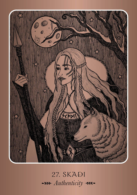 Rockpool: Wild Woman Oracle kortos - HOBI.LT 🇱🇹