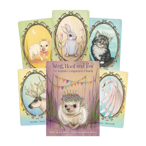 US Games Systems: Wing, Hoof and Paw: an Animal Companion Oracle kortos US Games Systems - HOBI.LT 🇱🇹