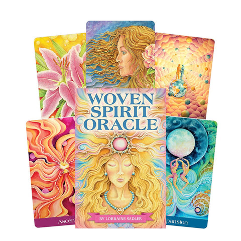 US Games Systems: Woven Spirit Oracle kortos ir vadovas US Games Systems - HOBI.LT 🇱🇹