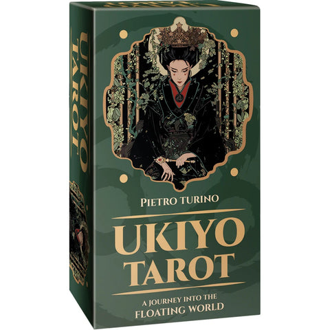 Ukiyoe taro kortos – įkvėptos japonų meno, 78 kortų kaladė su knygele