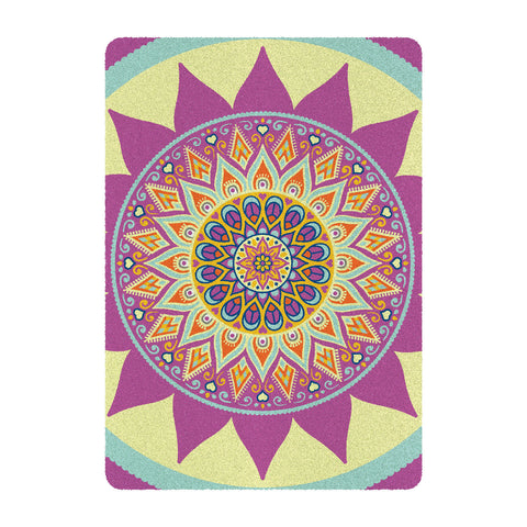 Red Castle smėlio piešimo rinkinys „Mandala“, 22 spalvos, 23,5×33 cm