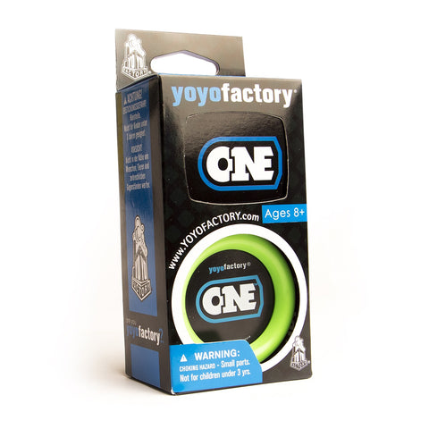 YoYoFactory One yo-yo žaislas – žalias, pradedantiesiems (8+)