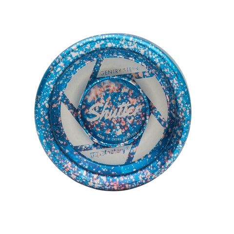 YoYoFactory Shutter Splash Galaxy yo-yo – su Gentry Steino parašu, greitas ir stabilus triukams, pažengusiems