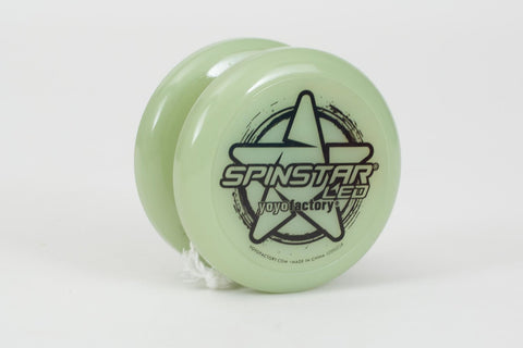 YoYoFactory Spinstar LED – šviečiantis yo-yo pradedantiesiems, švyti tamsoje, 8+