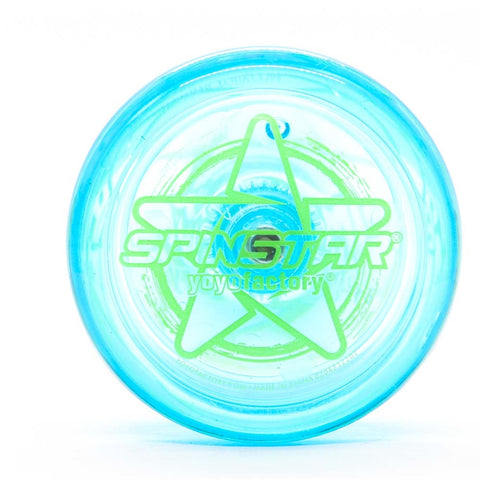 YoYoFactory Spinstar mėlynas yo-yo žaislas pradedantiesiems 8+