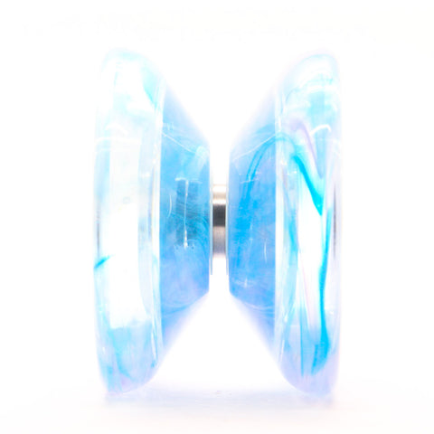 YoYoFactory Arrow Galaxy yo-yo pradedantiesiems – polikarbonatas, su guoliu ir papildoma virvele