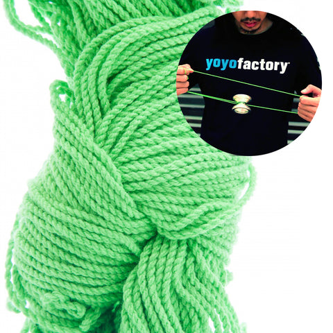 Yo-yo atsarginės virvelės (10 vnt.), žalios – YoYoFactory