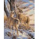 Diamond painting kit Deer in Winter WD085