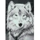 Deimantinis paveikslas Grey Wolf WD086 27*38 cm