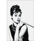 Deimantinis paveikslas Audrey Hepburn WD132 20*30 cm