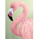 Deimantinis paveikslas Pink Flamingo WD232 27*38 cm