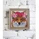 Deimantinis paveikslas Foxy Lady WD271 20*20 cm
