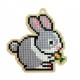 Deimantinės mozaikos suvenyras Rabbit WW108