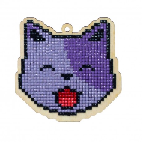 Diamond mosaic souvenir Cat Lucky WW112