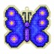 Deimantinės mozaikos suvenyras Butterfly WW117