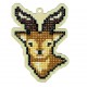 Deimantinės mozaikos suvenyras Mountain Deer WW128