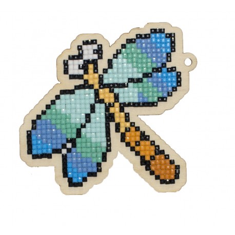Diamond mosaic souvenir Dragonfly WW196