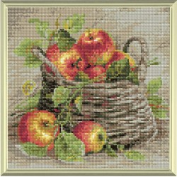Ripe Apples Deimantinės Mozaikos rinkinys iš RIOLIS Nr.: AM0015