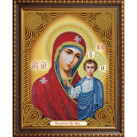 Diamond Painting Kit Icon Our Lady of Kazan AZ-5029