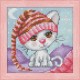 Diamond Painting Kit Dreaming Cat AZ-1571 15_15cm