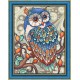 Diamond Painting Kit Owl AZ-1607 30_40cm