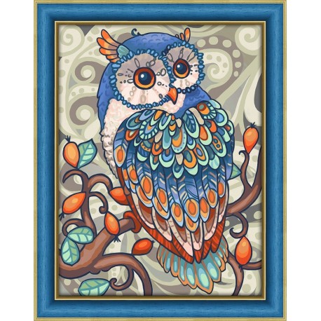 Diamond Painting Kit Owl AZ-1607 30_40cm