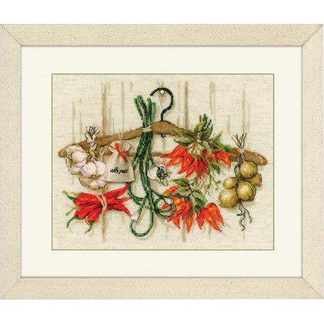 Spicy Condiments cross stitch kit by RIOLIS Ref. no.: 1794