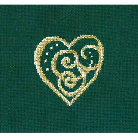 Jewelry Heart SANZ-33 - Cross Stitch Kit by Andriana