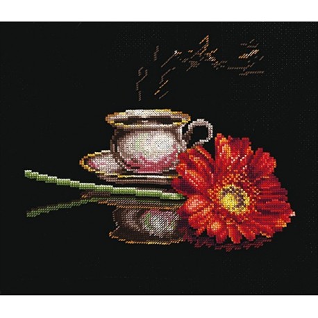 Coffee For Her SANK-26 - Cross Stitch Kit by Andriana