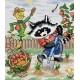 Cross Stitch Kit (Discontinued) Racoon SM-067