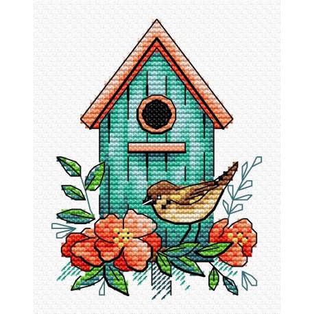Cross Stitch Kit Sparrow Home SM-366