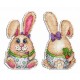 Cross Stitch Kit Easter Bunny SR-408