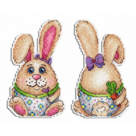Cross Stitch Kit Easter Bunny SR-408