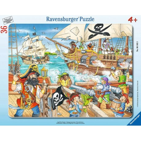 Puzzle 36 Attack Of The Pirates - RAVENSBURGER dėlionė