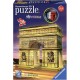 3D Puzzle Arc Of Triumph With Lights - RAVENSBURGER dėlionė