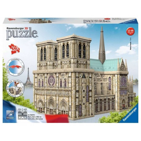 3D Puzzle Notre Dame - RAVENSBURGER dėlionė