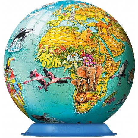 3D Globe For Children 108 - RAVENSBURGER dėlionė