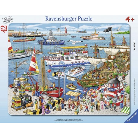 Puzzle 30-48 Sea Harbour - RAVENSBURGER dėlionė