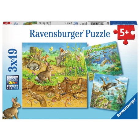 Puzzle 3X49 Animals
